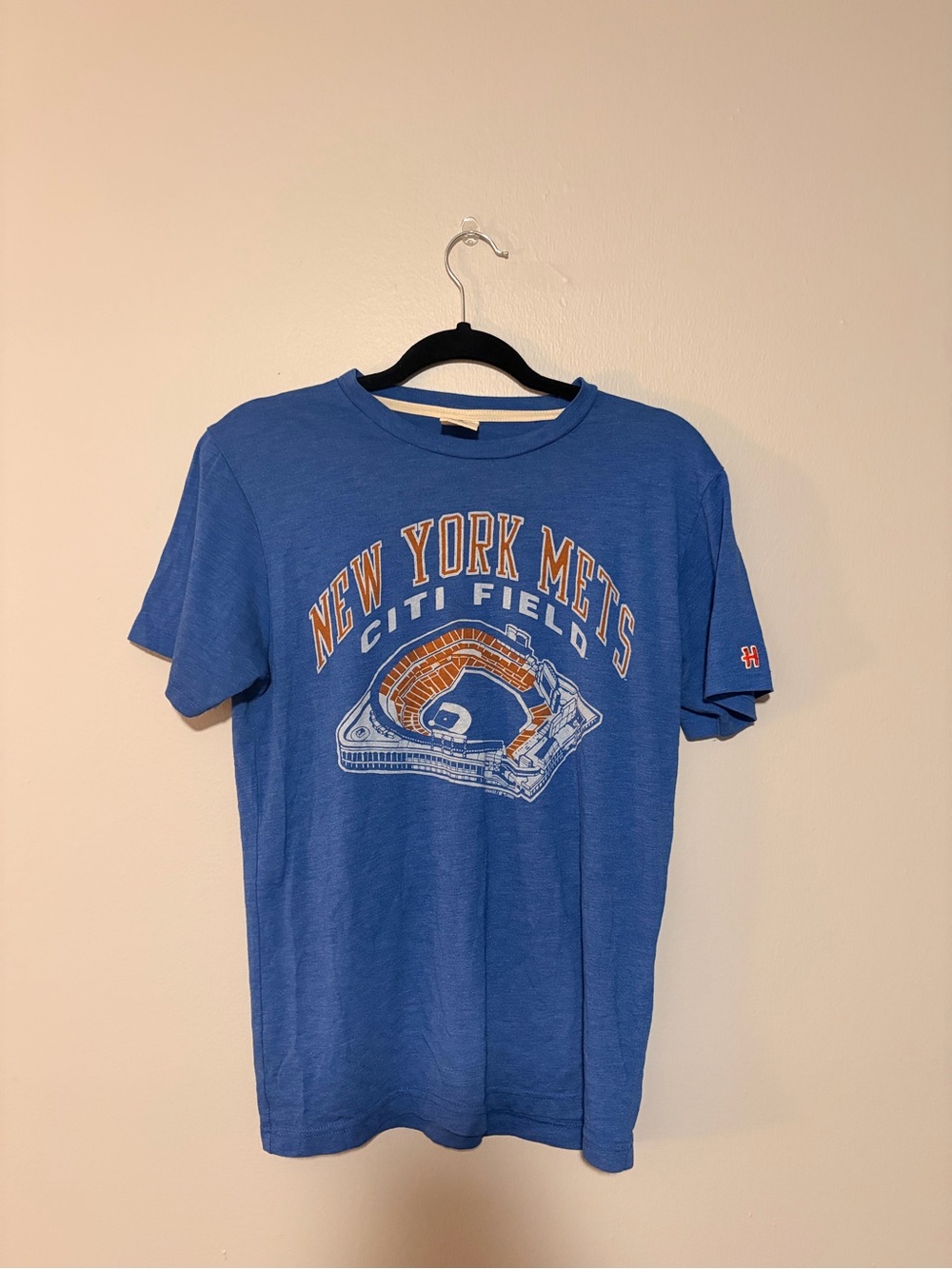 HOMAGE Blue New York Mets Citi Field Graphic Tee